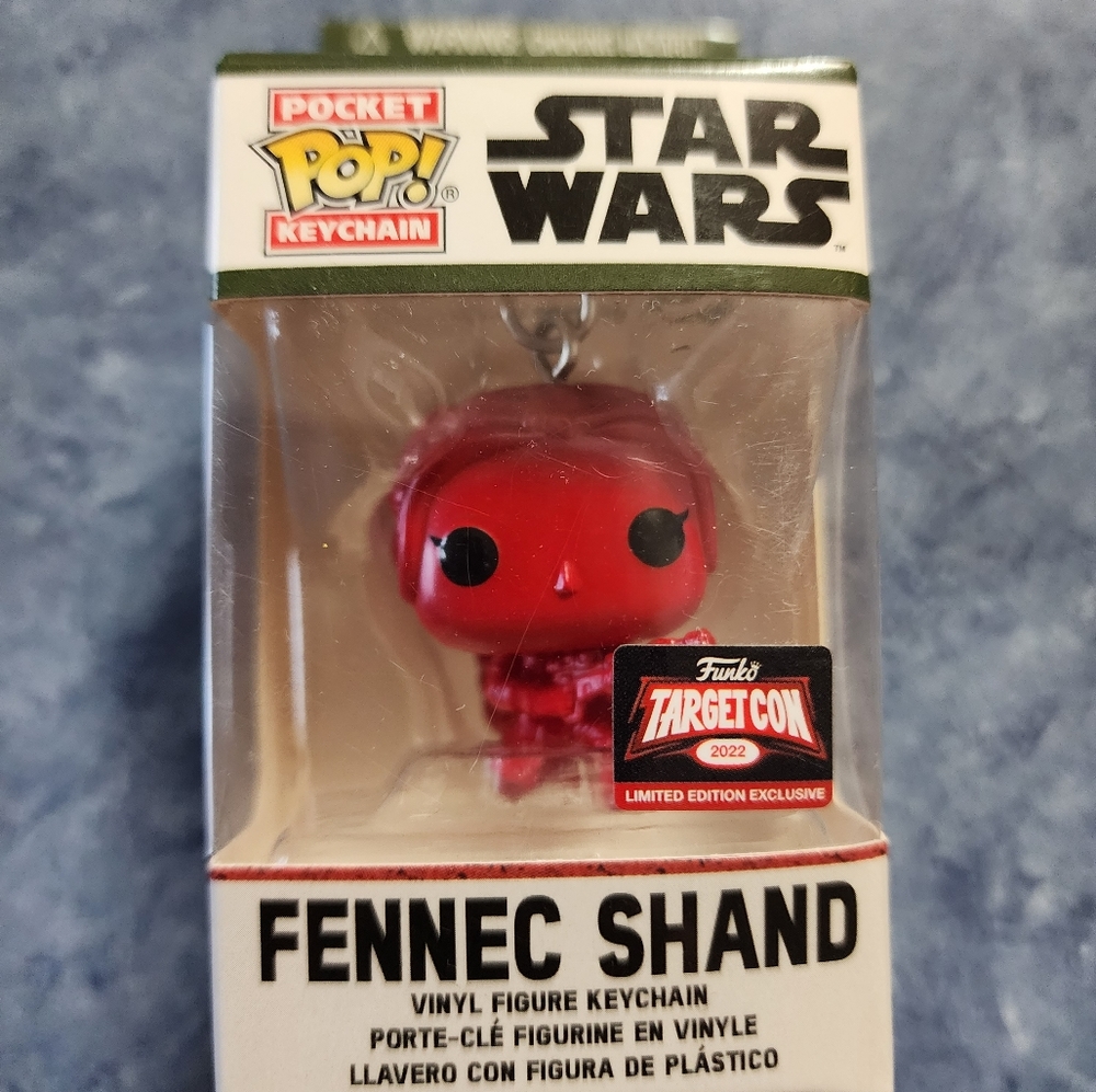 Star Wars The Book of Boba Fett Fennec Shand Funko Pop Keychain - Picture 4 of 7